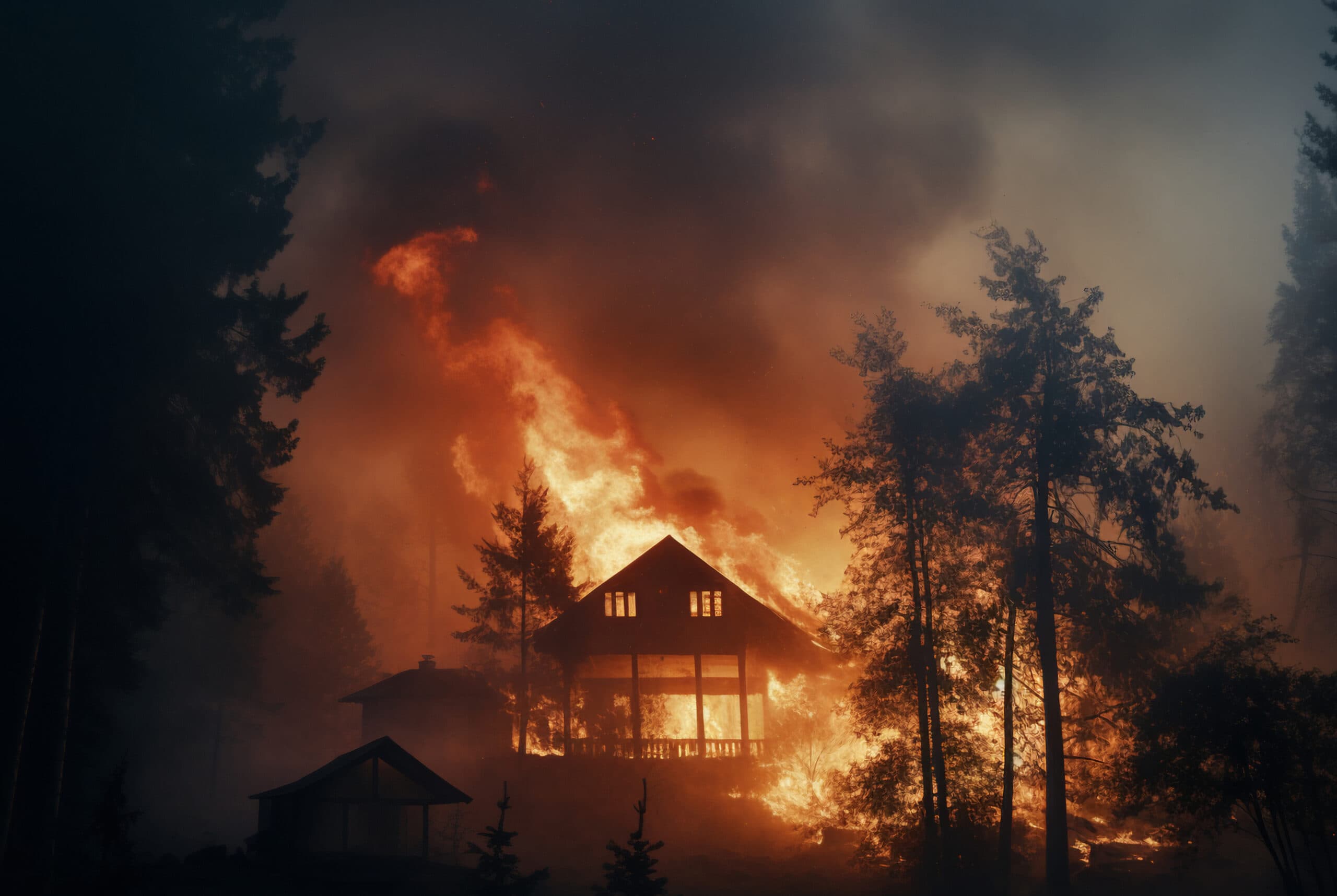 Inalação de Fumo causada por Incêndios